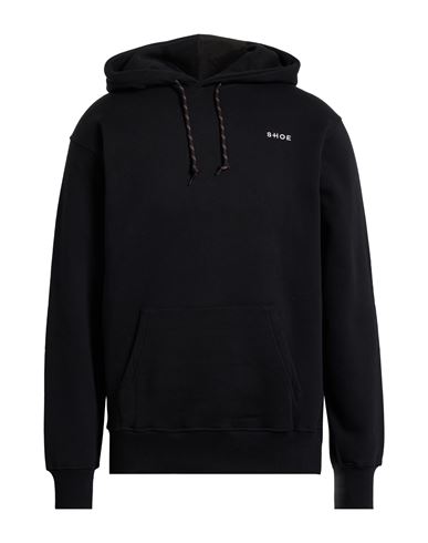 Man Sweatshirt Black Size M Cotton
