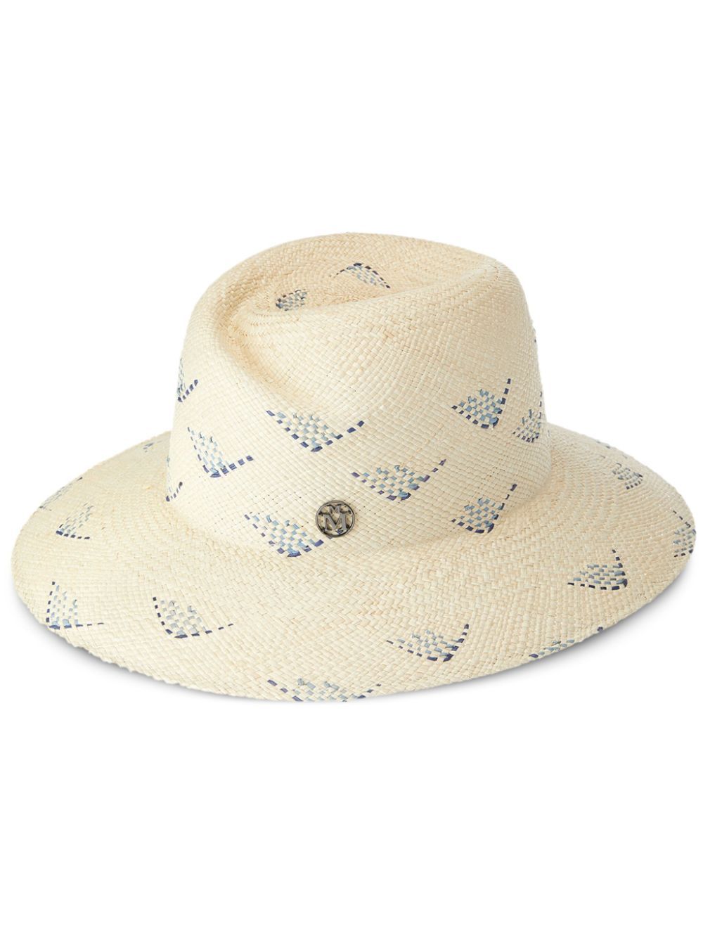 Virginie straw fedora - Neutrals