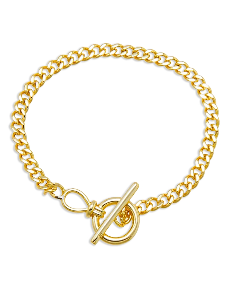 Chunky Cuban Link Toggle Bracelet