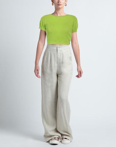 Woman Sweater Acid green