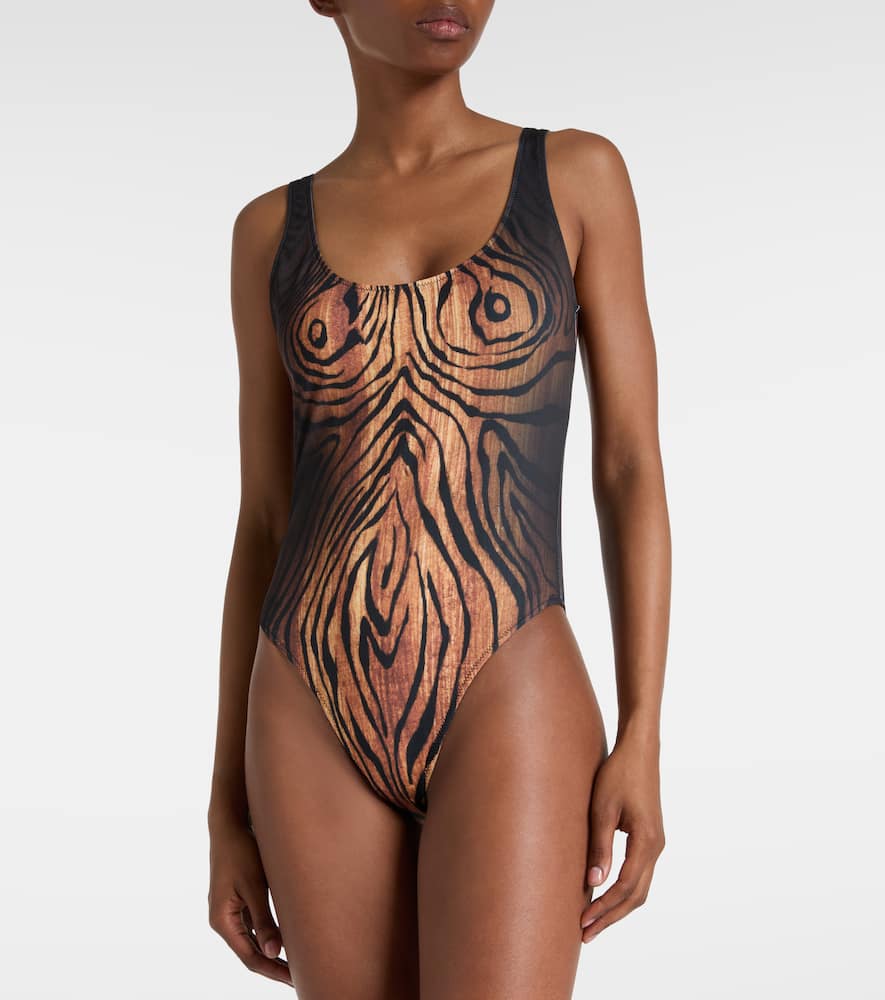 Trompe l'oeil swimsuit