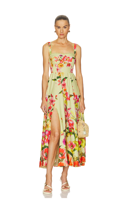 Charo Ruiz Ibiza Maui Long Dress in Yellow Bliss. XL also in S