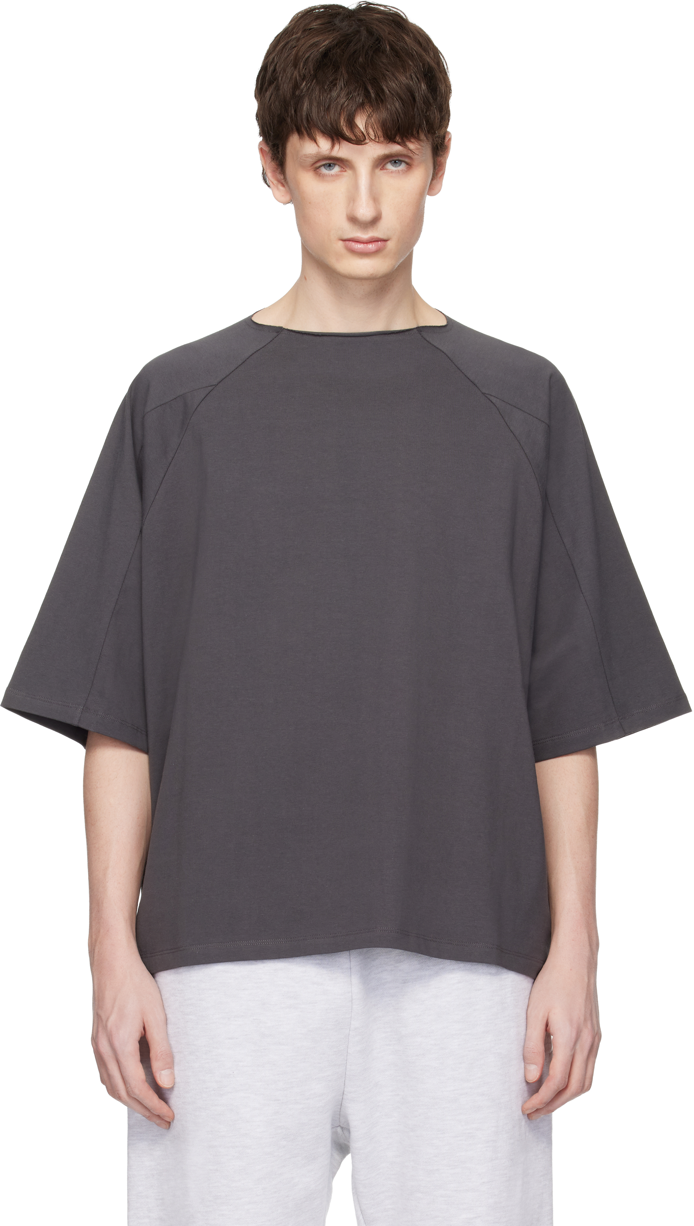 Gray Box Cut T-shirt