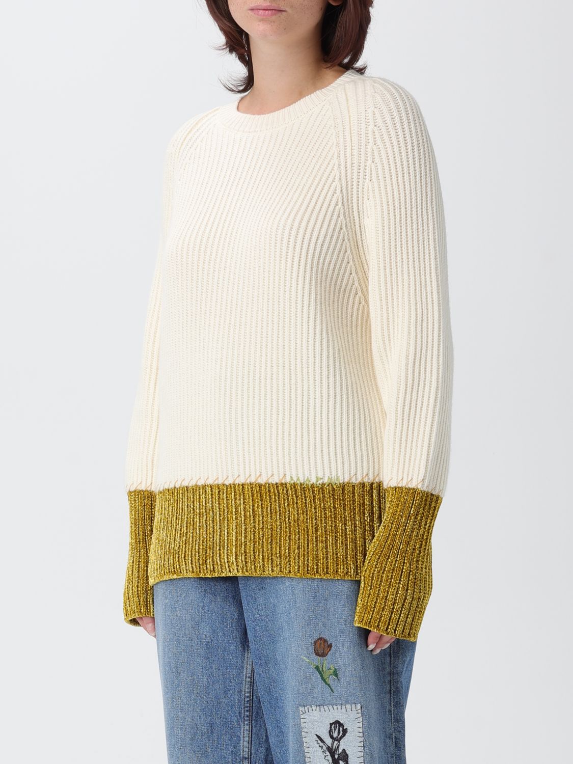 Sweater Woman color Pearl