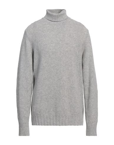 L. b.m. 1911 Man Turtleneck Light grey Size 46 Virgin Wool, Polyamide