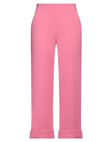 Woman Pants Magenta Size 6 Wool