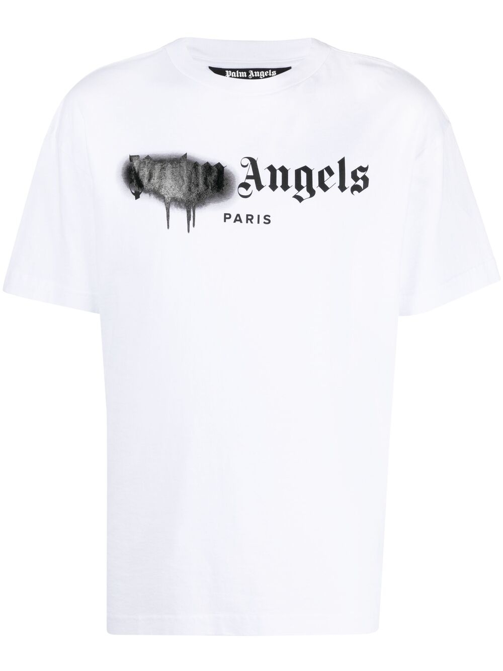 Paris logo-print T-shirt - White