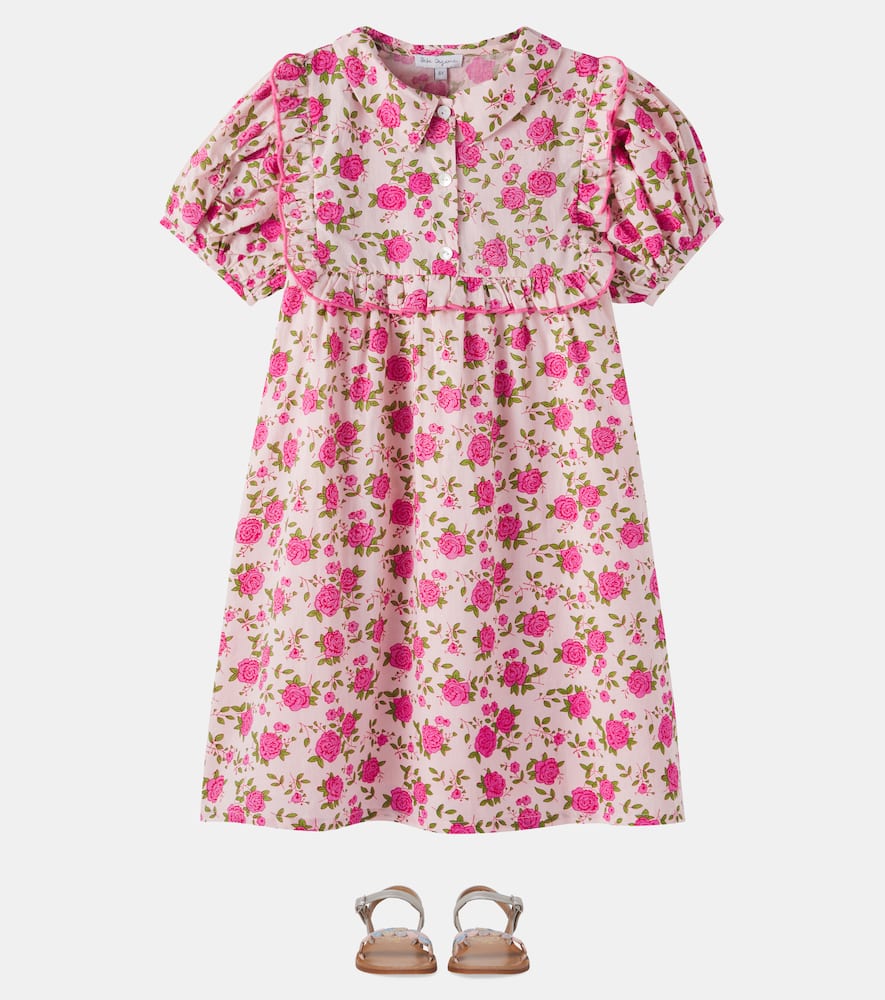 Polina floral cotton dress