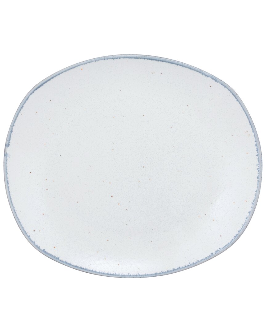 Set of 4 Arctic Rectangular Dinner Plates