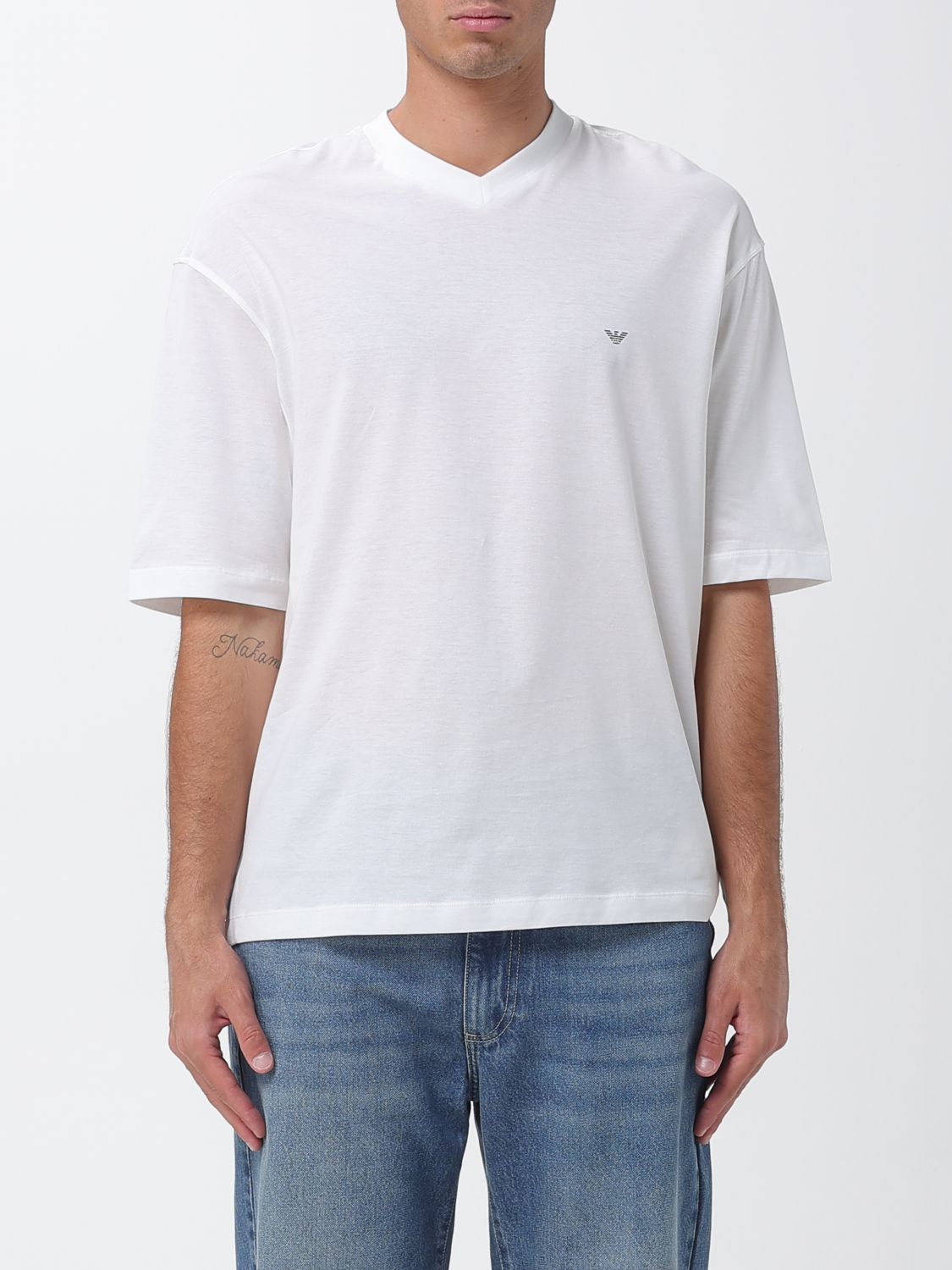 T-Shirt Men color White