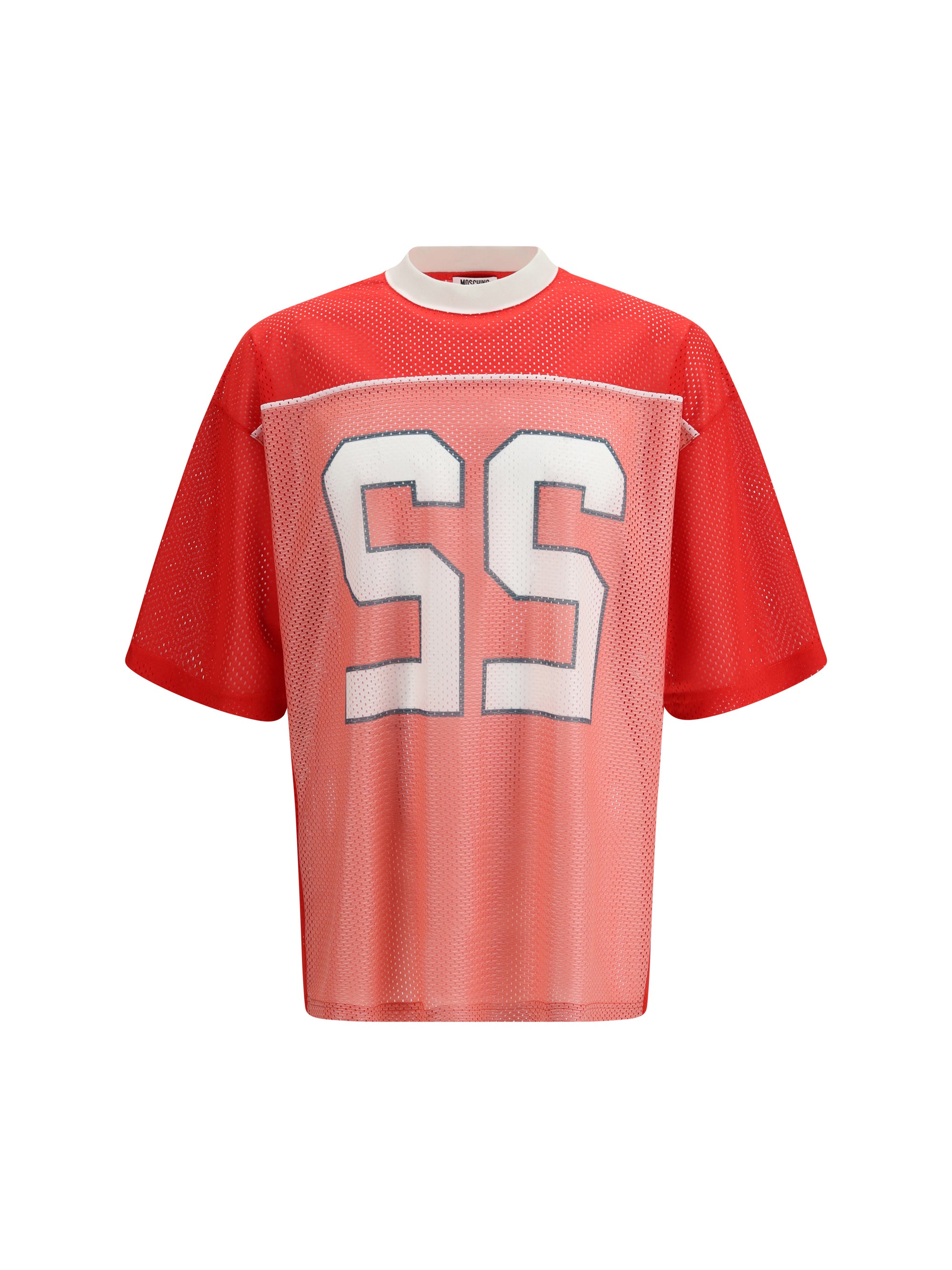 Technical Mesh T-Shirt — Red