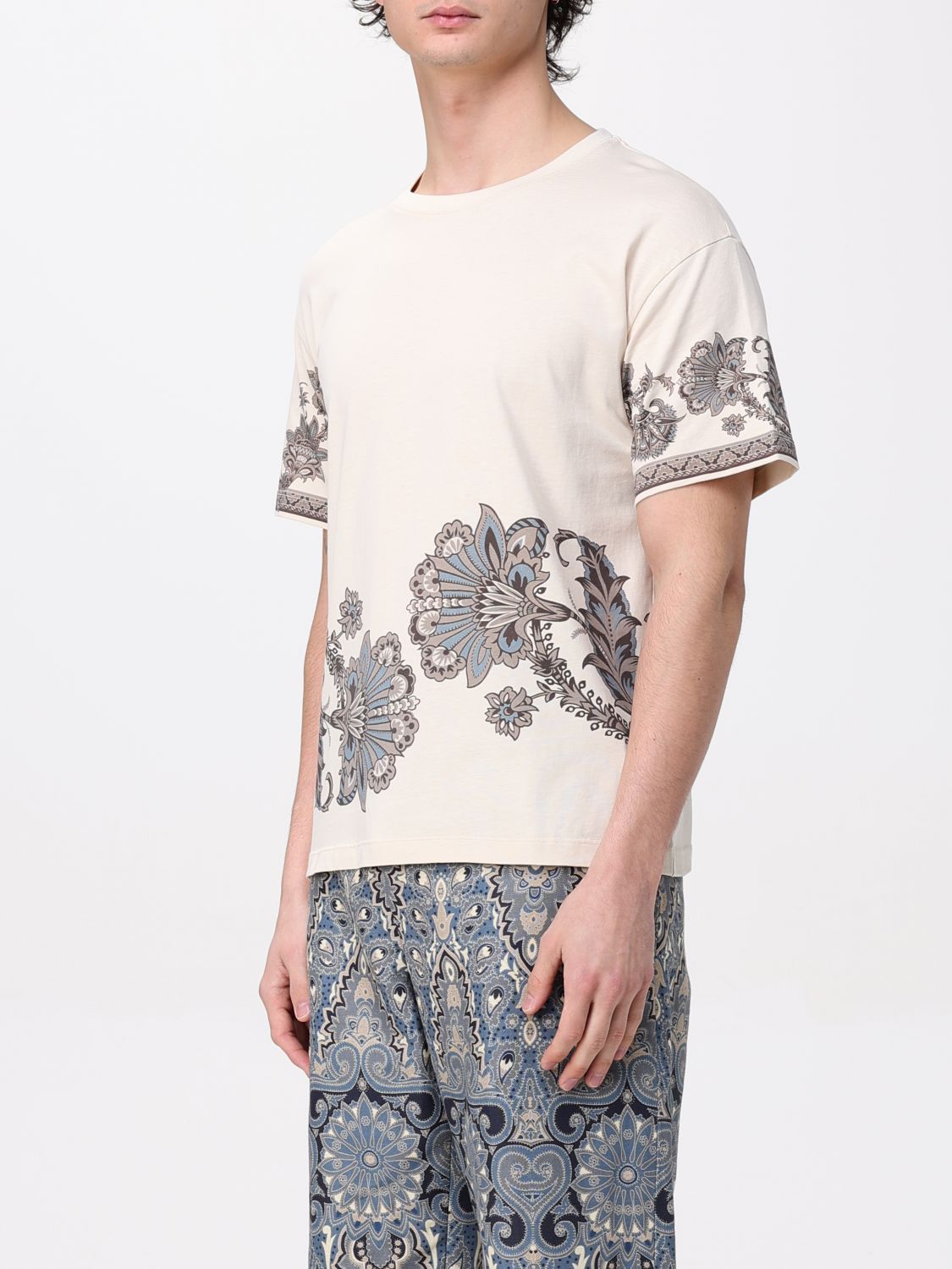 Printed T-shirt - Neutrals