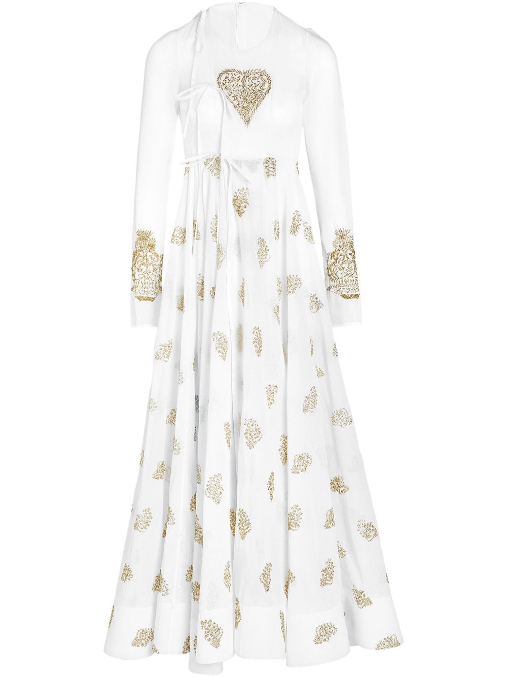 Giambattista Valli embroidered dress - White