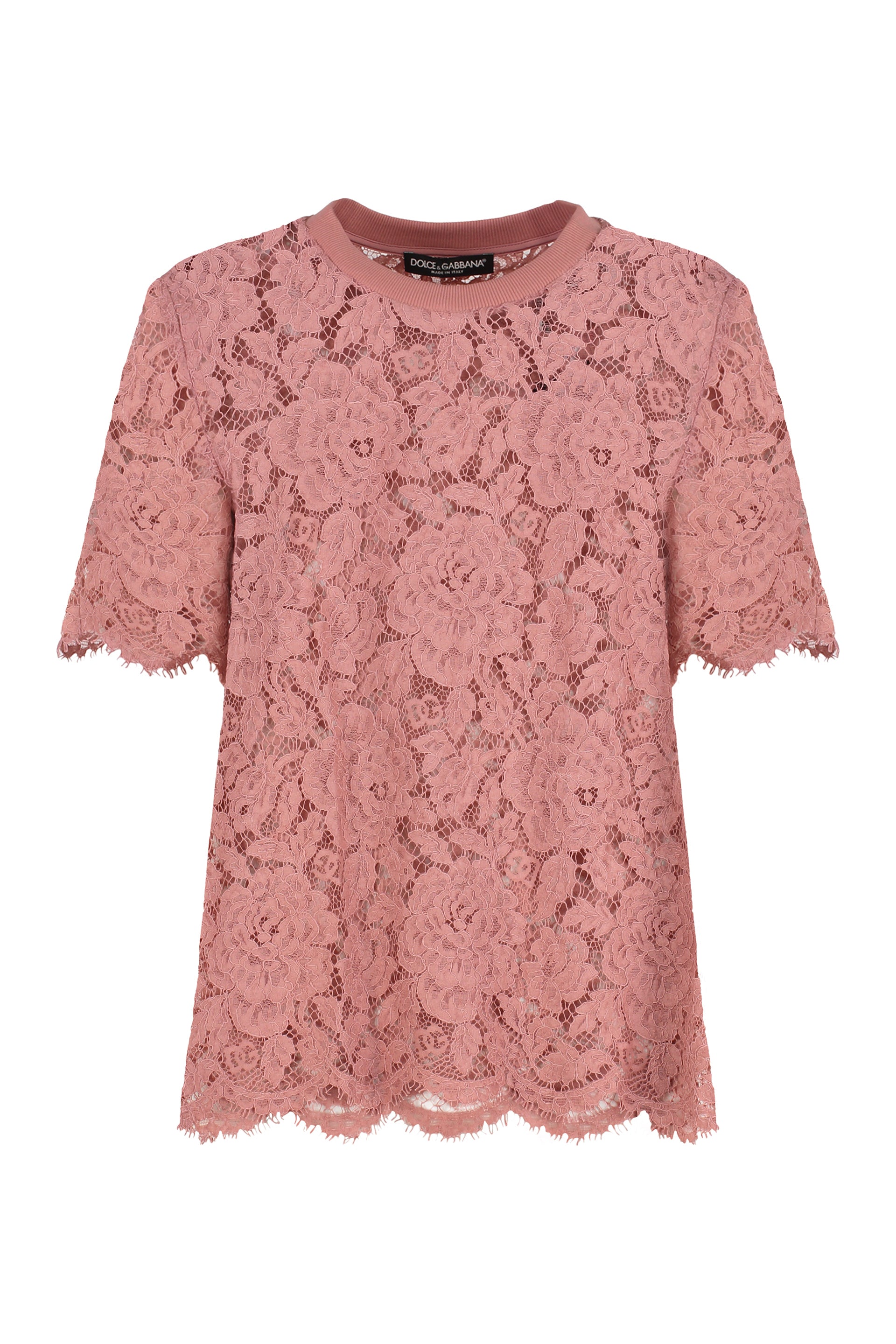-Inspired Lace T-Shirt for Women