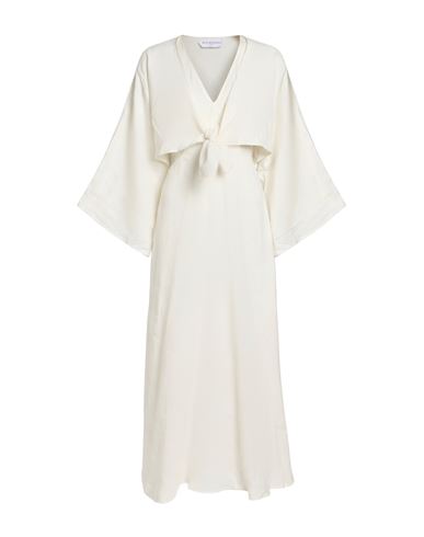 Fête Impériale Woman Midi dress Off white Size 6 Viscose, Polyester