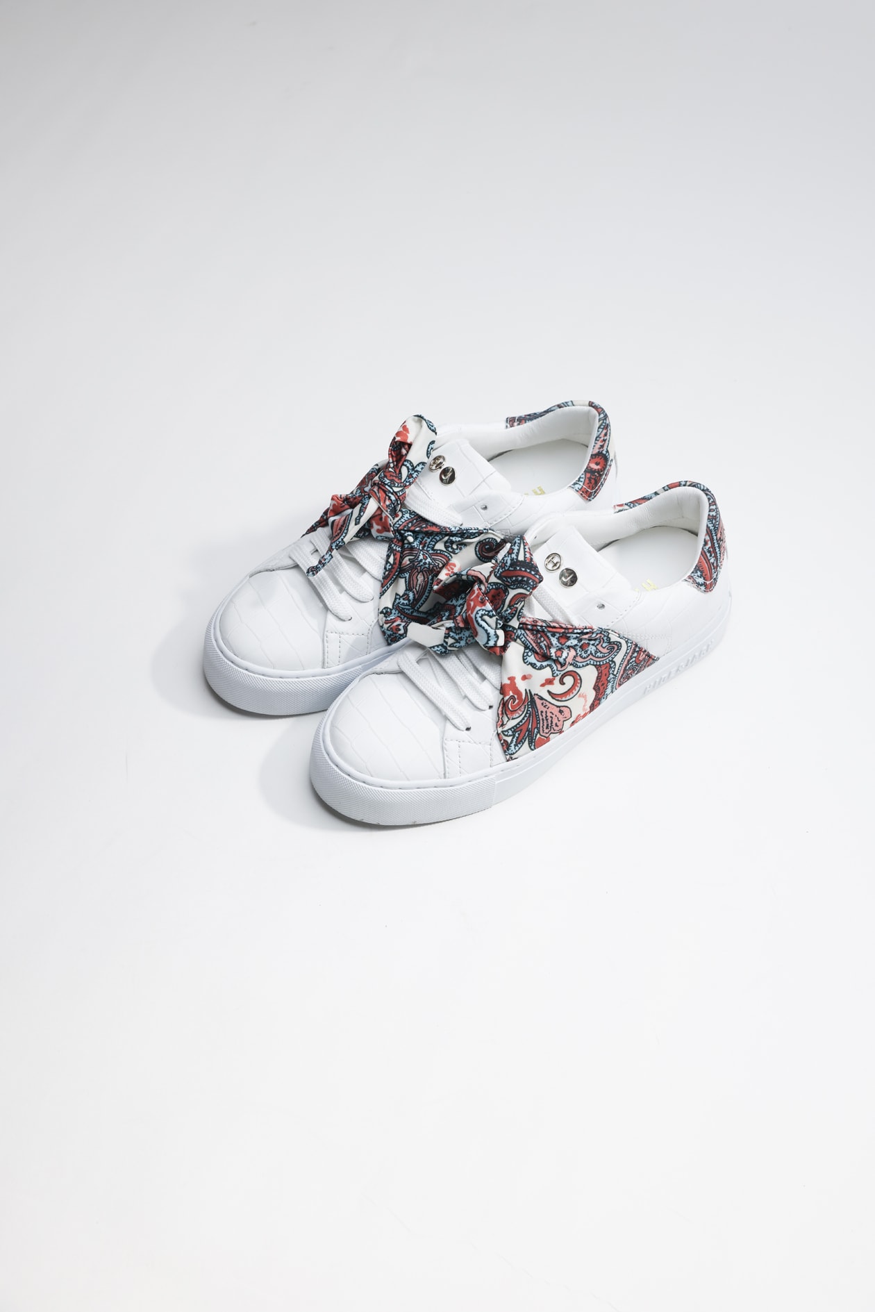 Hide & jack Low Top Sneaker - Essence Foulard White