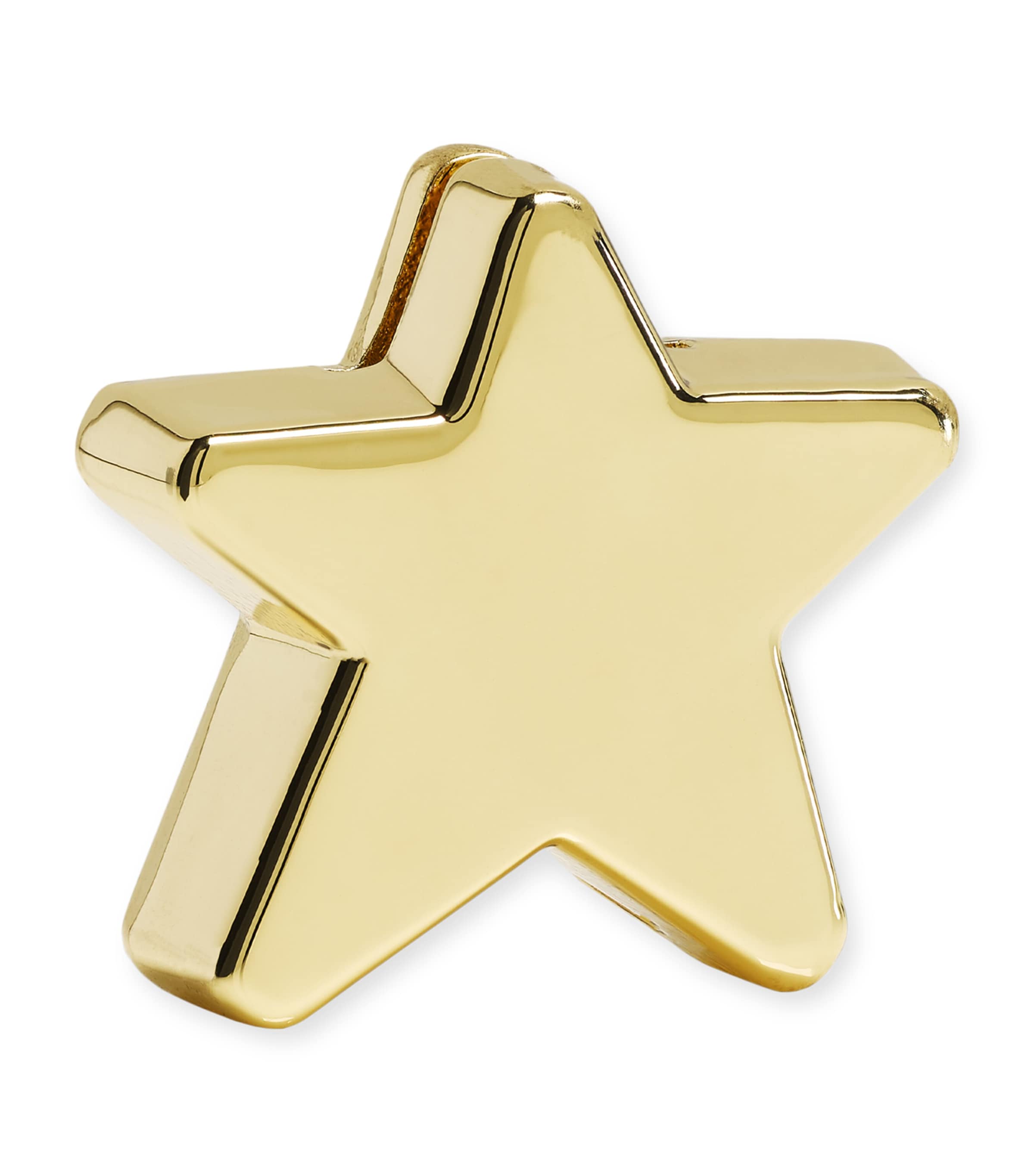 Gold-Plated Star Notebook Charm