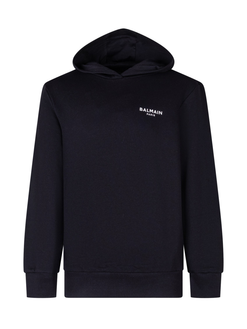 Kids Black Logo Hoodie