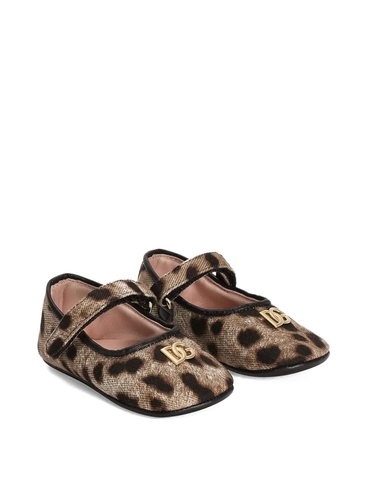 Leopard Drill ballerinas