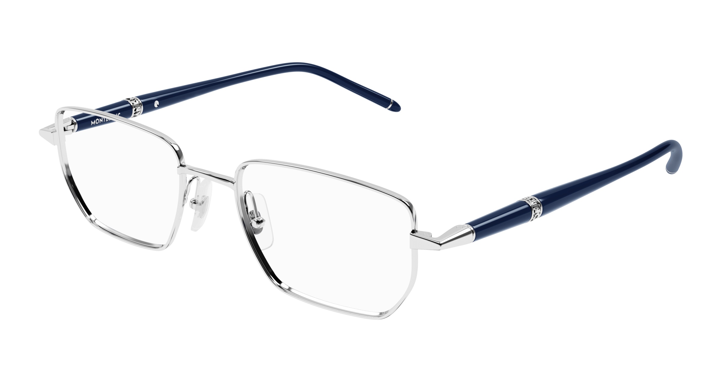 Demo Rectangular Mens Eyeglasses MB0347O 005
