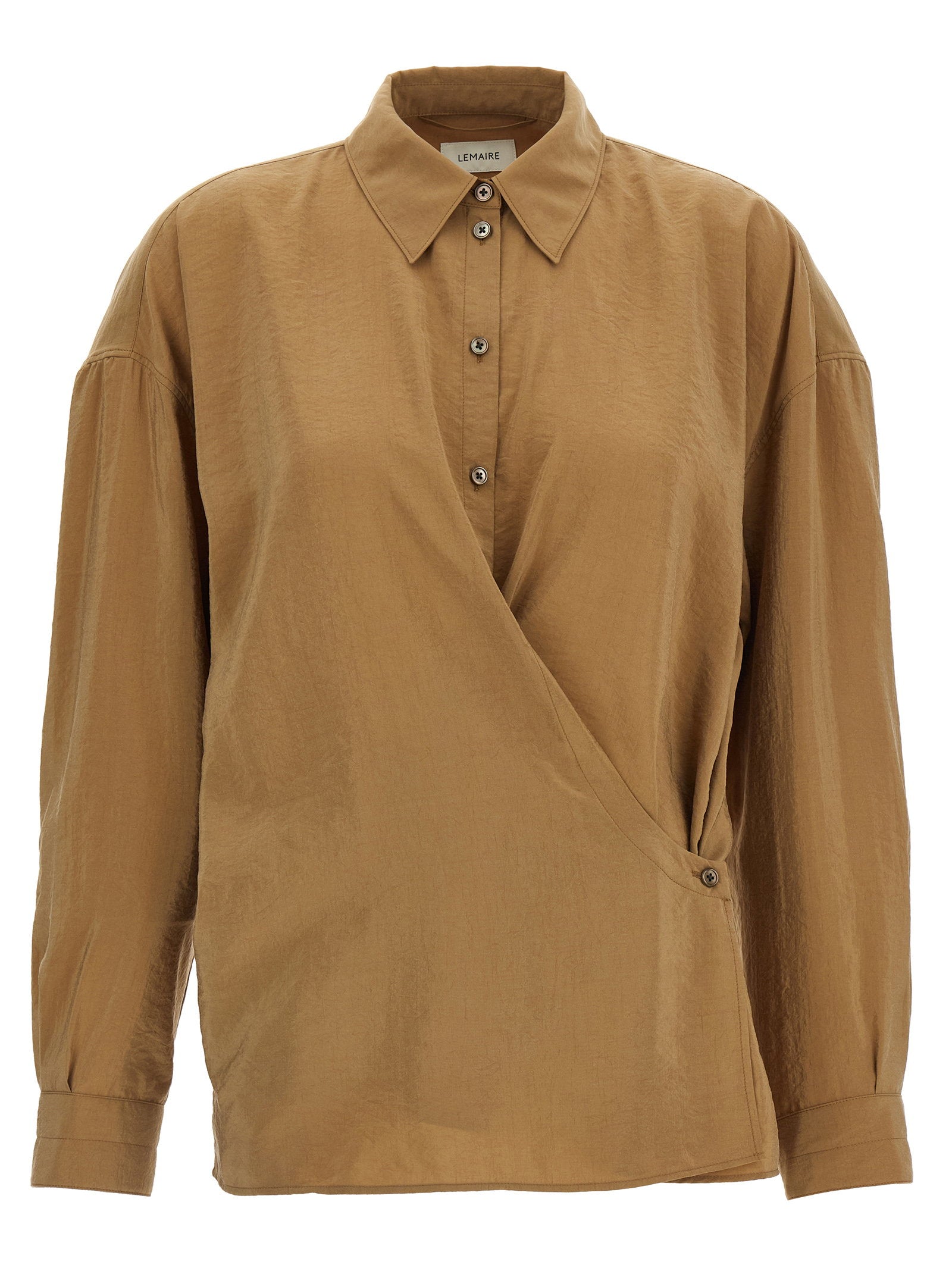 Twisted Shirt — Camel