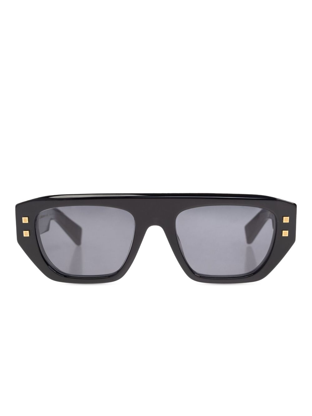 Balmain Eyewear oversize-frame sunglasses - Black