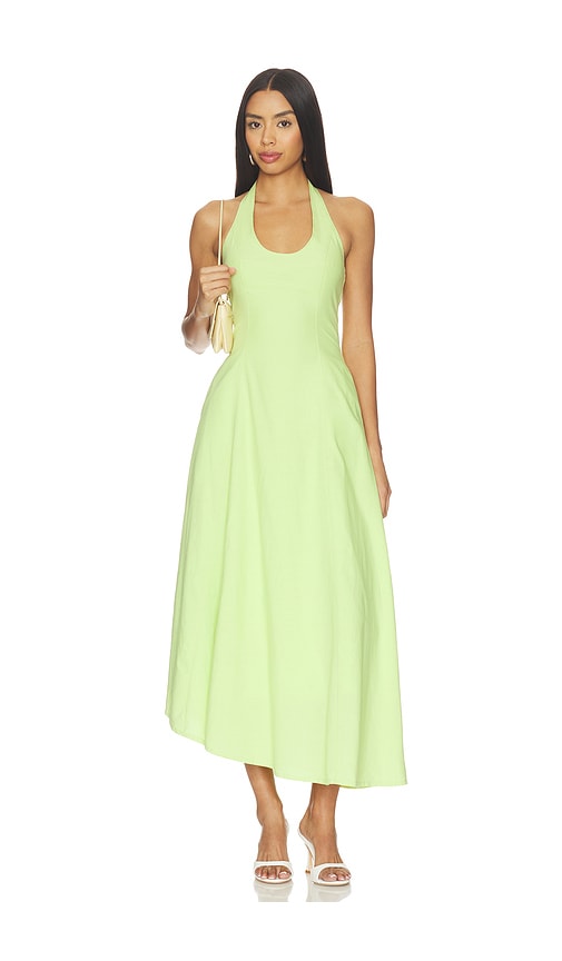 SOVERE Reani Dress in Green. L. Also in