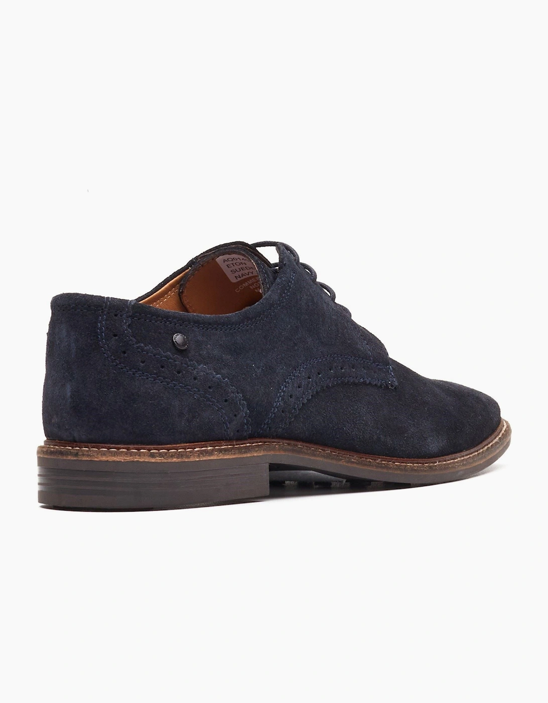 Men's Base London Eton Lace Up Leather Men's Navy Lace-Up Shoe
