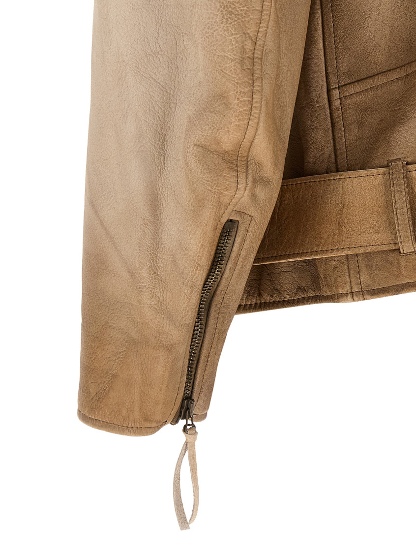 Phoebe Puffer Jackets Beige