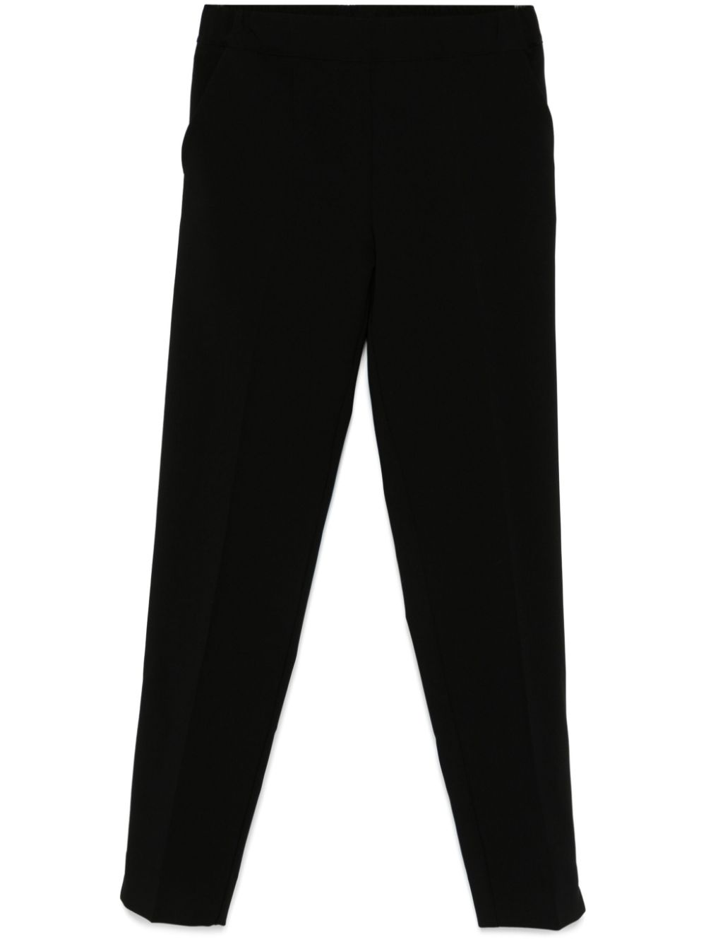 Pressed crease trousers - Black