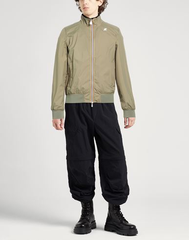 Man Jacket Military green Size L Recycled nylon