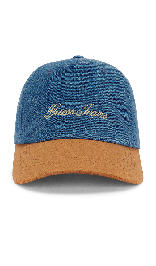 Guess jeans sombrero en color azul a