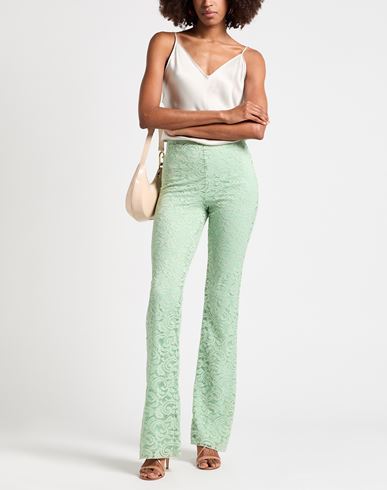 ! Woman Pants Light green Size XS Nylon, Elastane