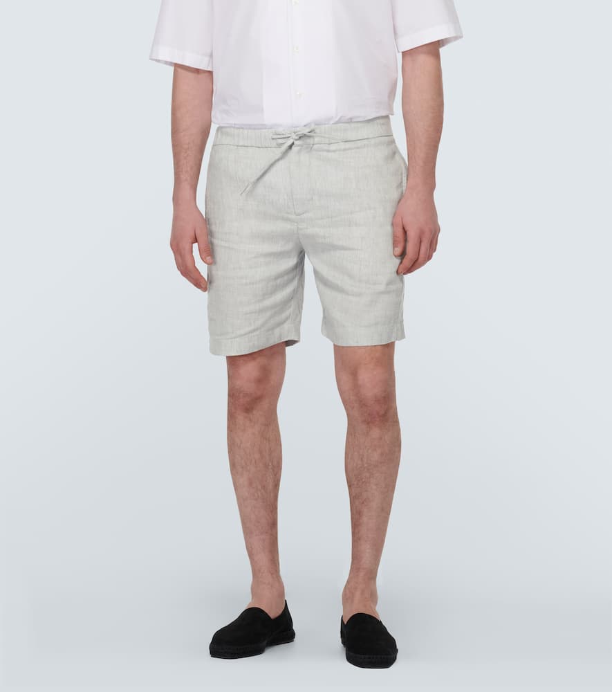 Frescobol Carioca Oscar linen and cotton straight pants