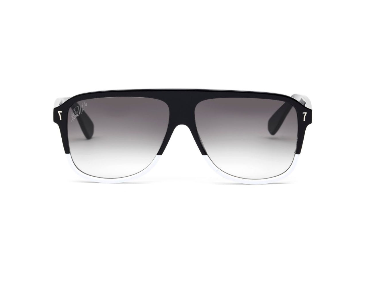 Man BD002 009.001 Outlet sunglasses Acetate Black Grey Pilot Normal Shaded