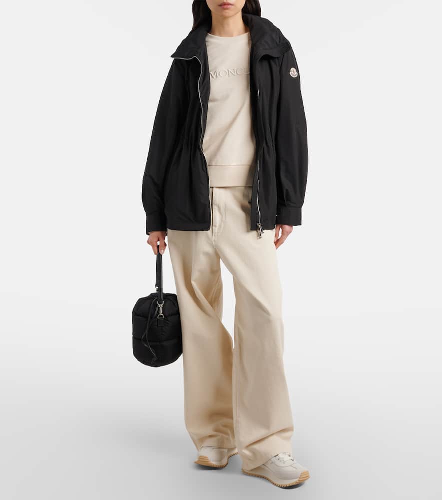 Pacey2 suede-trimmed sneakers