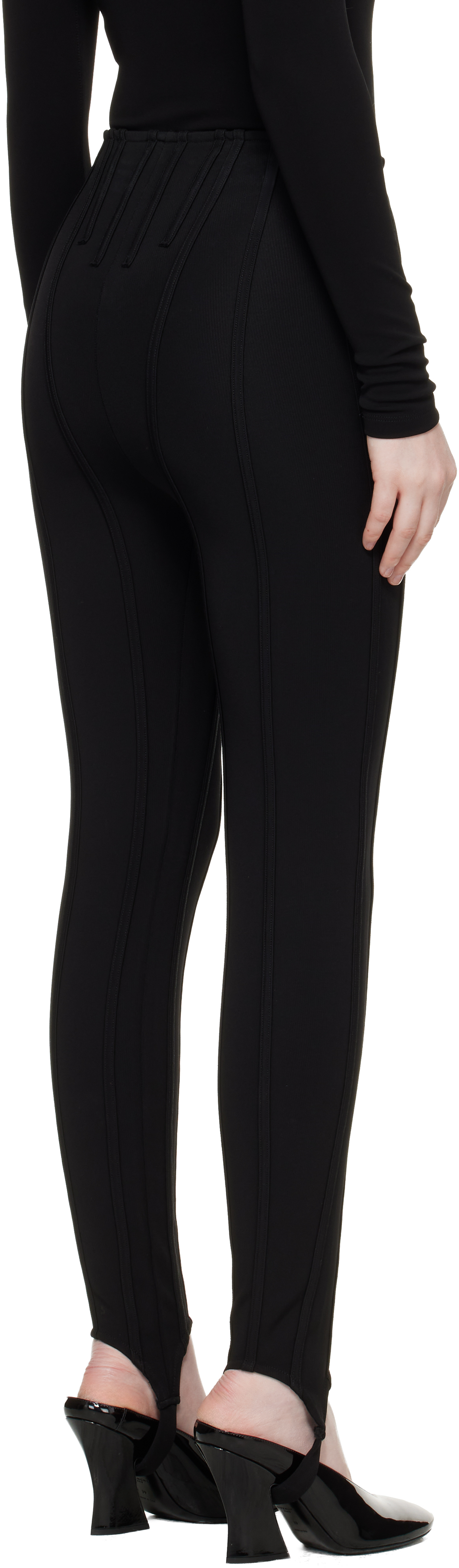 Black Jersey Milano Leggings