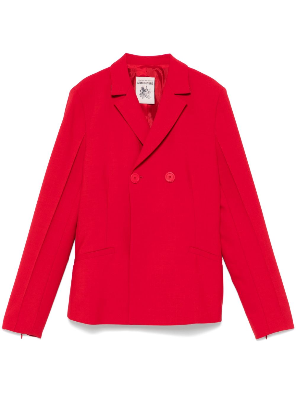 Double-breasted blazer - Black