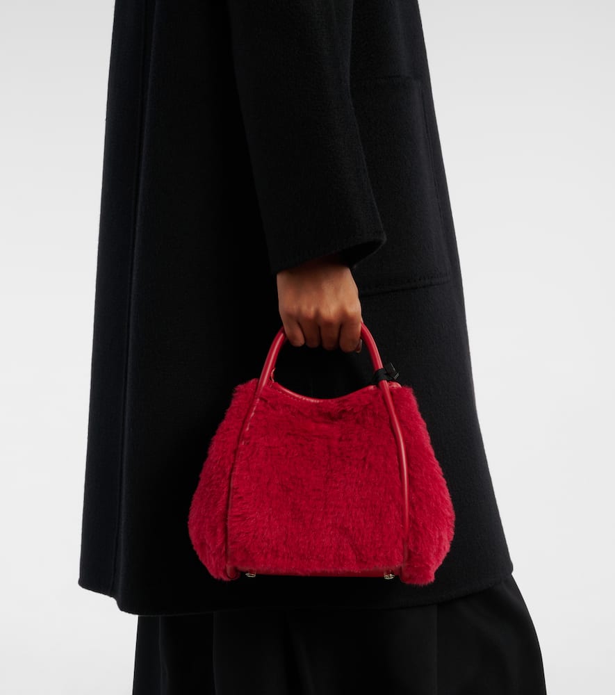 Marine Small teddy tote bag