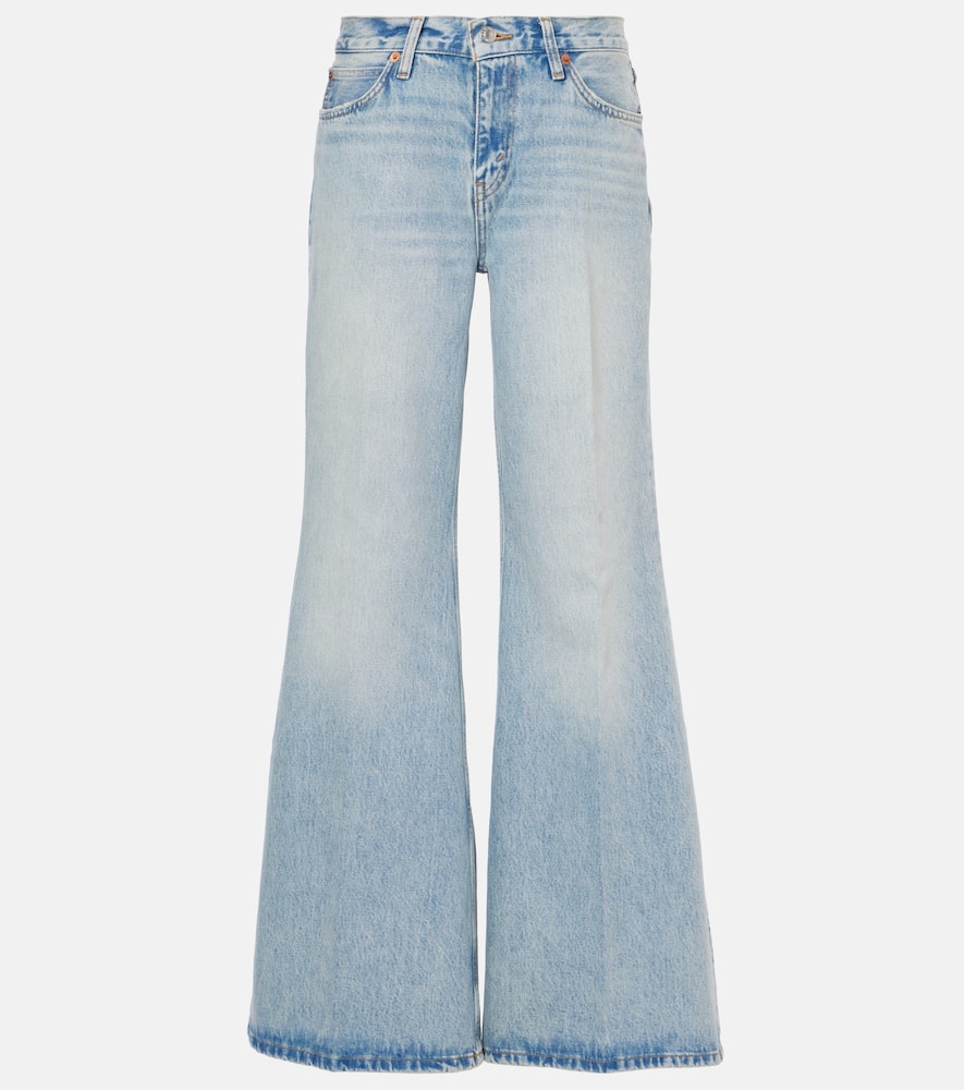 Baggy flared jeans