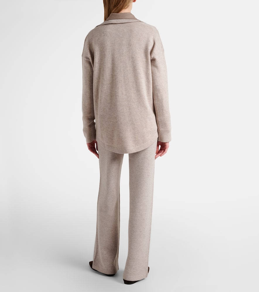Pietra wool and cashmere straight pants