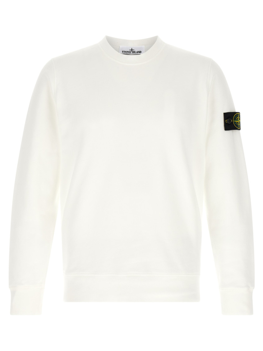 White Crew Neck Sweatshirt