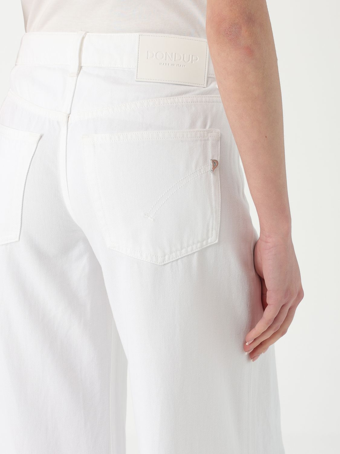 Jeans DONDUP Woman color White