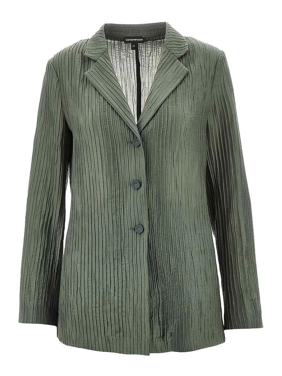 Single-Breasted Blazer Jacket