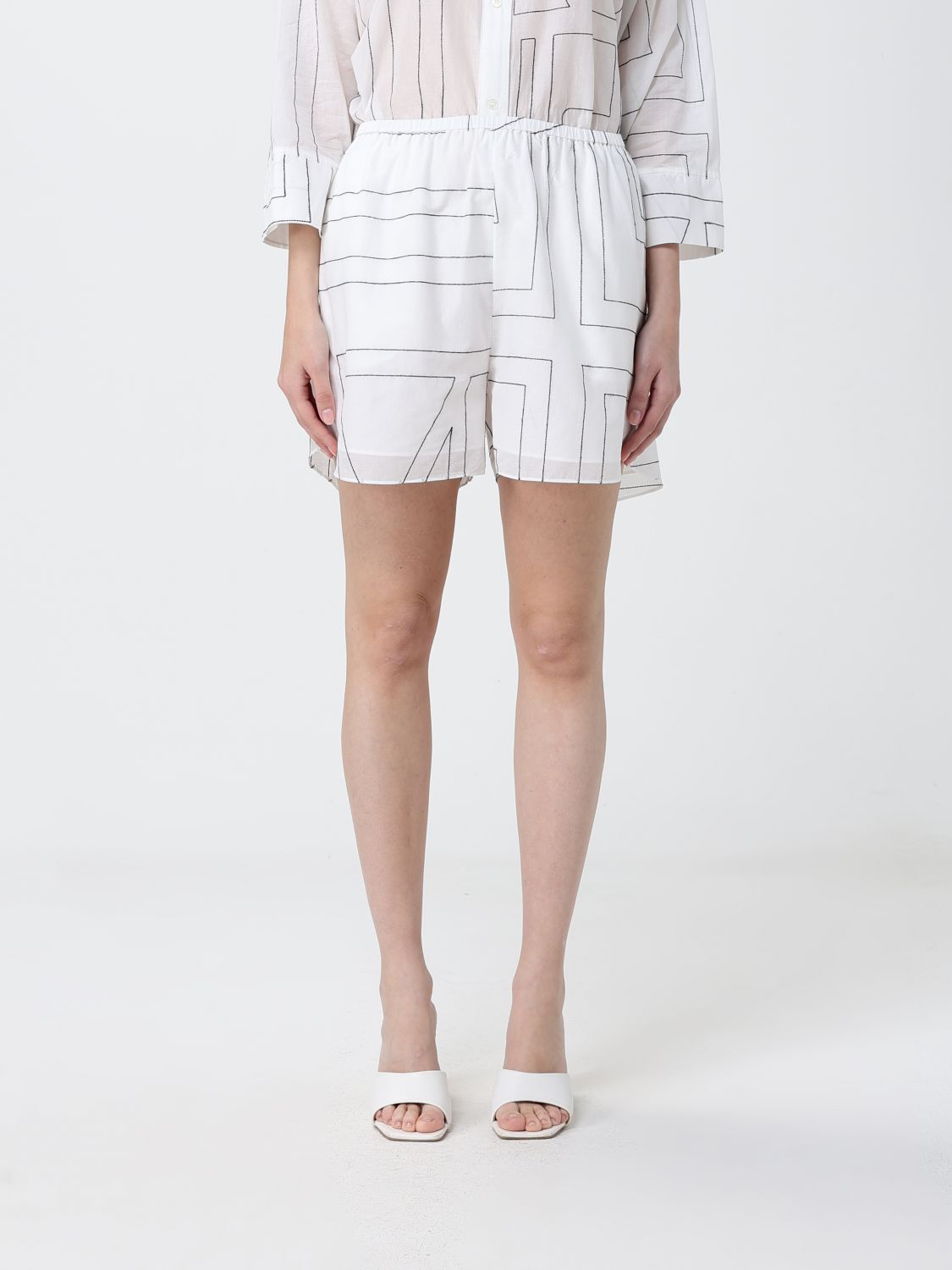 Shorts Woman color White