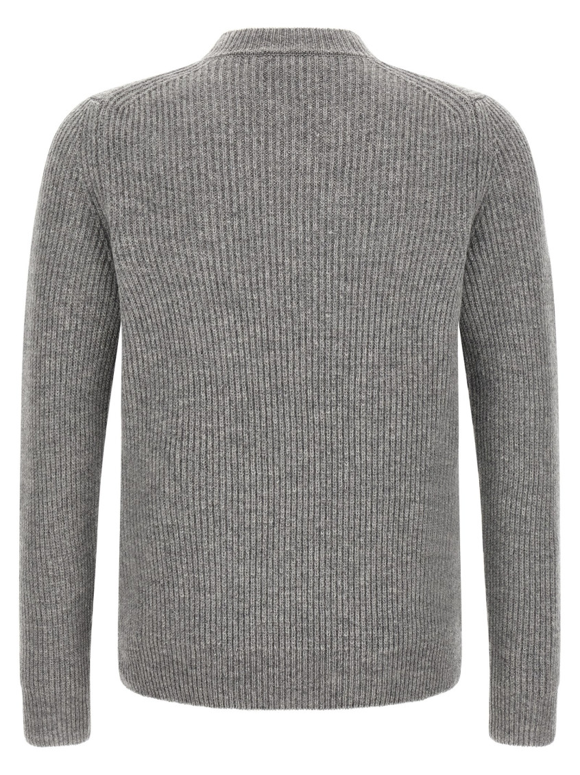 Zanone - crew neck knit sweater soft stretch