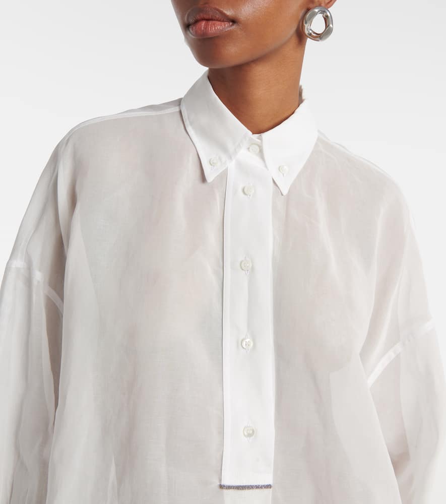 Cotton Oxford shirt