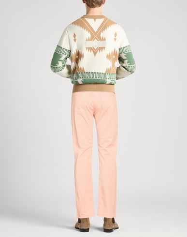 Man Pants Apricot Size 38 Cotton, Lyocell, Elastane