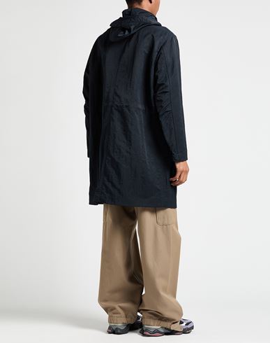 Teknosartorial Man Overcoat & Trench Coat Midnight blue Size 38 Polyamide