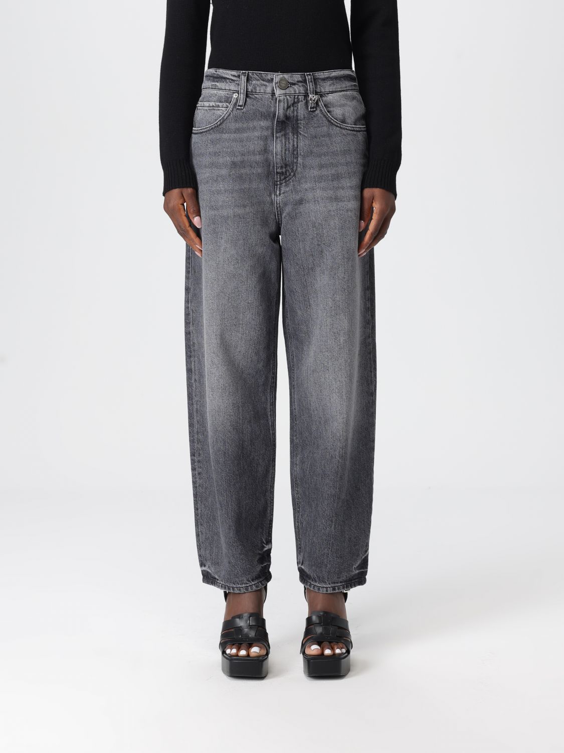 Jeans Woman color Grey